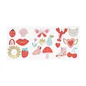 Meri Meri - MEM Meri Meri - Icons Classroom Valentine's Note Set with Sticker, Set of 24