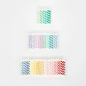 Meri Meri - MEM Meri Meri - Rainbow Striped Mini Candles