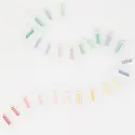 Meri Meri - MEM Meri Meri - Rainbow Striped Mini Candles