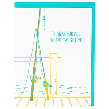 Smudge Ink - SI SIGCFD0017 - Fishing Poles Father's Day Card