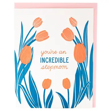 Smudge Ink - SI SIGCMD0035 - Incredible Stepmom Tulip Mother's Day card