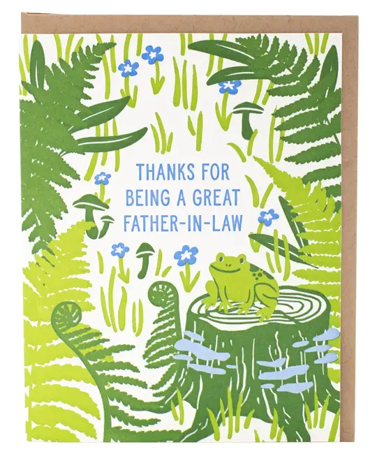 Smudge Ink - SI SIGCFD0018 - Woodsy Father-in-Law Father's Day Card