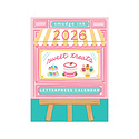 Smudge Ink - SI Smudge Ink 2026 Sweet Treats Letterpress Desk Calendar