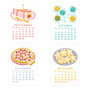 Smudge Ink - SI Smudge Ink 2026 Sweet Treats Letterpress Desk Calendar