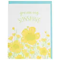 Smudge Ink - SI SIGCFR0002 - You are My Sunshine Buttercups Friendship/Love Card