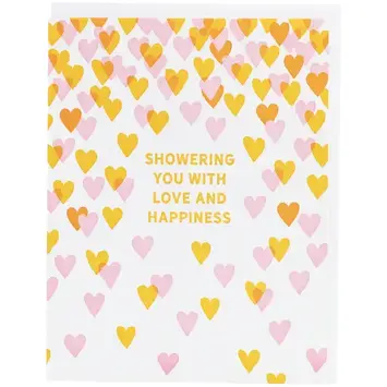 Smudge Ink - SI SIGCBS - Love & Happiness Baby or Wedding Shower Card