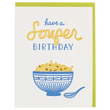 Smudge Ink - SI SIGCBI0059 - Souper Birthday Card