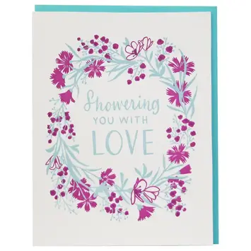 Smudge Ink - SI SIGCBS0003 - Wildflower Wreath Bridal Shower
