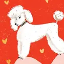 Carolyn Suzuki - CSU CSU NSVD - Puppy Love Flat Boxed Note Set