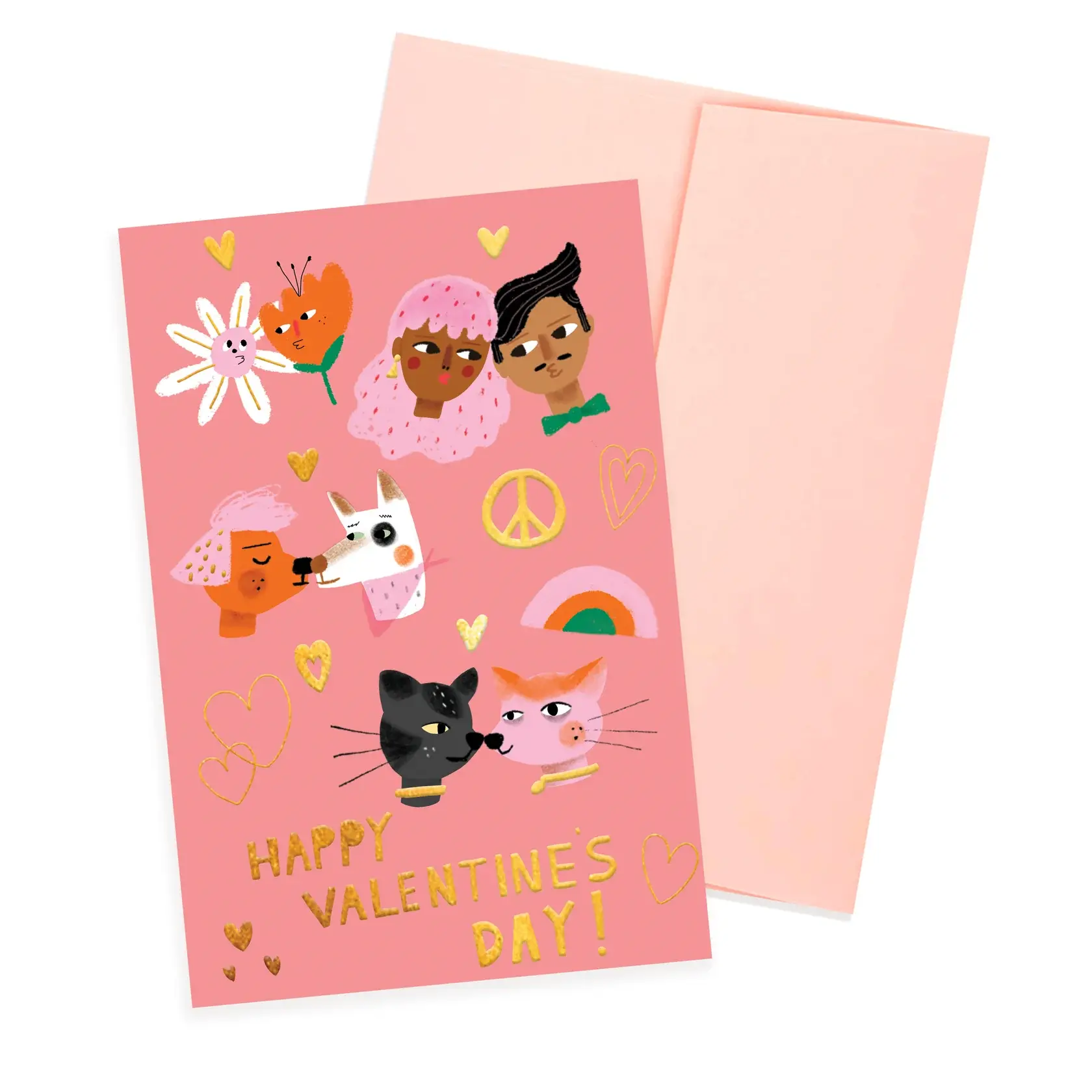 Carolyn Suzuki - CSU CSU NSVD - Kiss Faces Flat Boxed Note Set