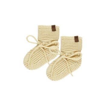 Quincy Mae - QM QM BKAC - Knit Booties || Yellow