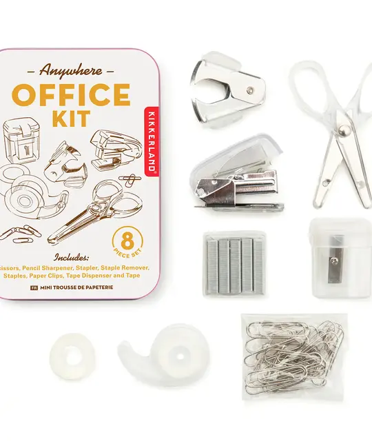Kikkerland KI OS - Anywhere Office Kit Set