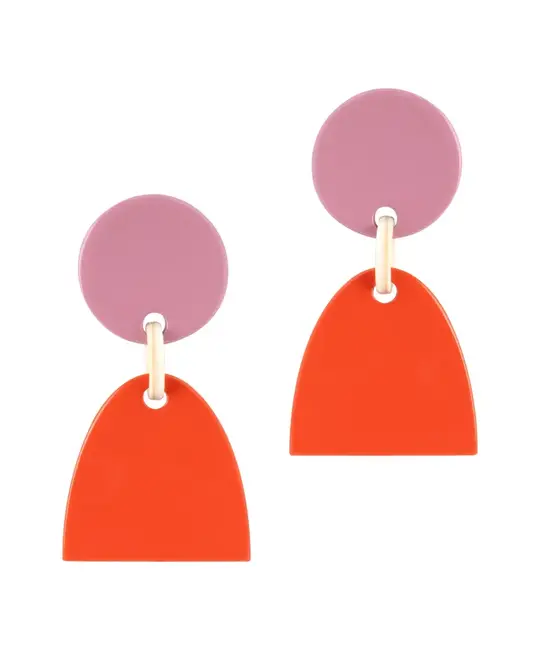 Sunshine Tienda - ST ST JEEA - Flora Arch Dangle Earrings