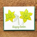 Noteworthy Paper and Press - NPP NPPGCEA0002 - Daffodils Easter Card