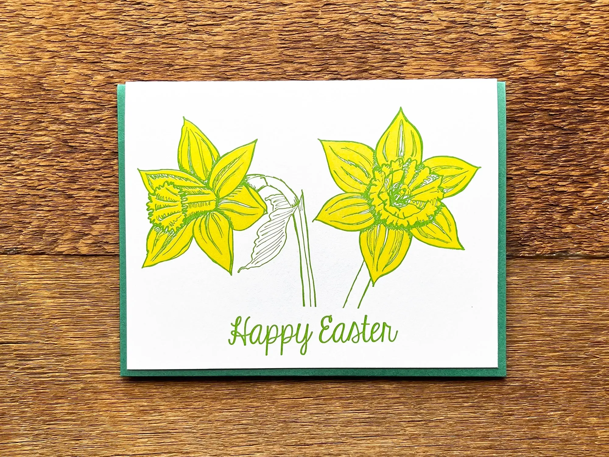 Noteworthy Paper and Press - NPP NPPGCEA0002 - Daffodils Easter Card