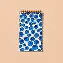and Here We Are - AHW AHW NBPO - Blueberries Top Spiral Pocket Notebook, Lined