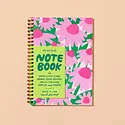 and Here We Are - AHW AHW NBLI - Coneflower Wildflower Spiral Notebook, lined