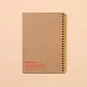 and Here We Are - AHW AHW NBLI - Coneflower Wildflower Spiral Notebook, lined