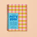 and Here We Are - AHW AHW NBLI - Gingham Picnic Spiral Notebook, lined
