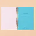 and Here We Are - AHW AHW NBLI - Gingham Picnic Spiral Notebook, lined