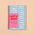 and Here We Are - AHW AHW NBLI - Sardines Spiral Notebook, lined
