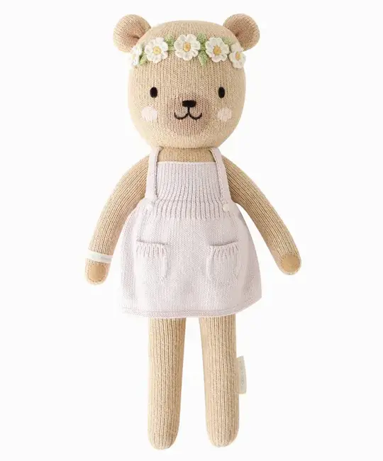 Cuddle + Kind - CAK CAK BATO - Olivia the Honey Bear 13"  Knit Doll