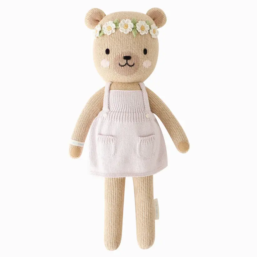 Cuddle + Kind - CAK CAK BATO - Olivia the Honey Bear 13"  Knit Doll