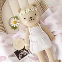 Cuddle + Kind - CAK CAK BATO - Olivia the Honey Bear 13"  Knit Doll