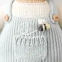 Cuddle + Kind - CAK CAK BATO - Charlie the Honey Bear 13"  Knit Doll