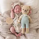 Cuddle + Kind - CAK CAK BATO - Charlie the Honey Bear 13"  Knit Doll