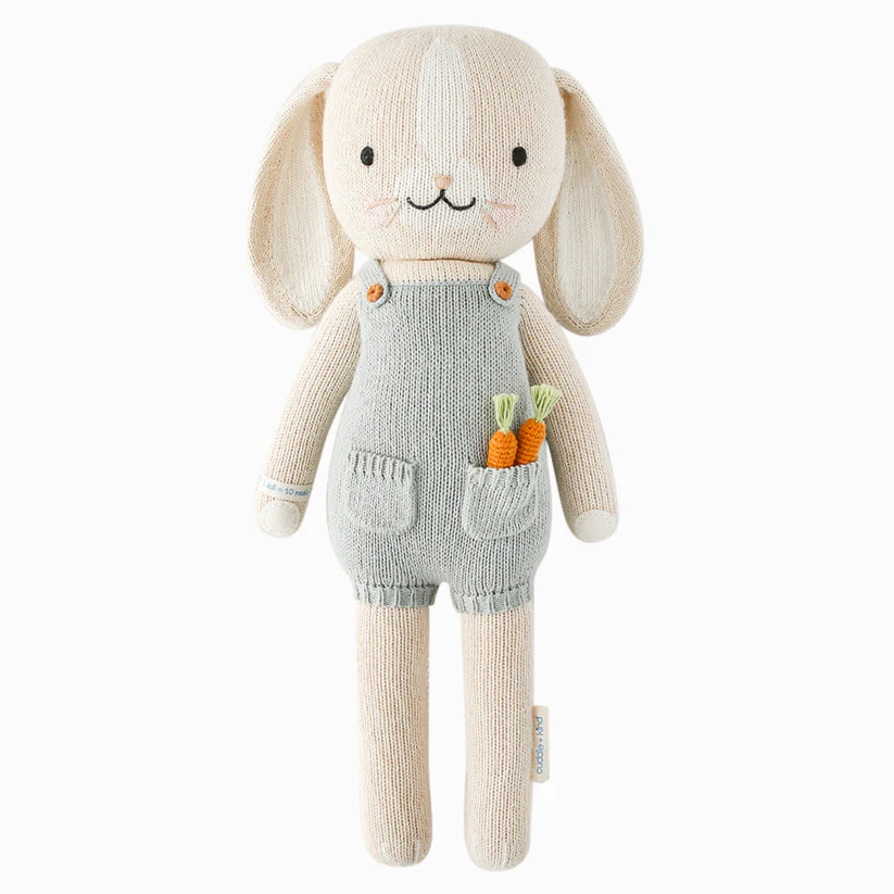 Cuddle + Kind - CAK Cuddle + Kind - Henry the Bunny 13"  Knit Doll