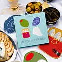 Piecework Puzzles - PIEP Hors D'oeuvres Linen Cocktail Napkin Set of 4 - Piecework Puzzles