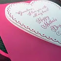 A. Favorite - AF AFGCMD0001 - Grandma Heart Mother's Day Card