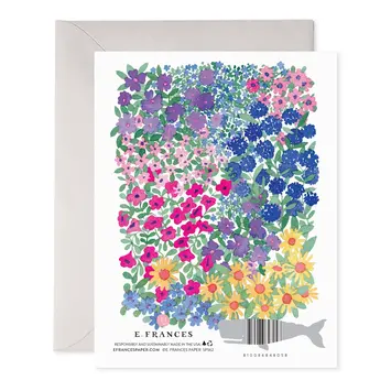 E. Frances Paper Studio - EF EFGCMD0034 - Flower Frame Best Mom Ever Mother's Day Card