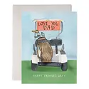 E. Frances Paper Studio - EF EFGCFD0016 - Golf Cart Father's Day Card