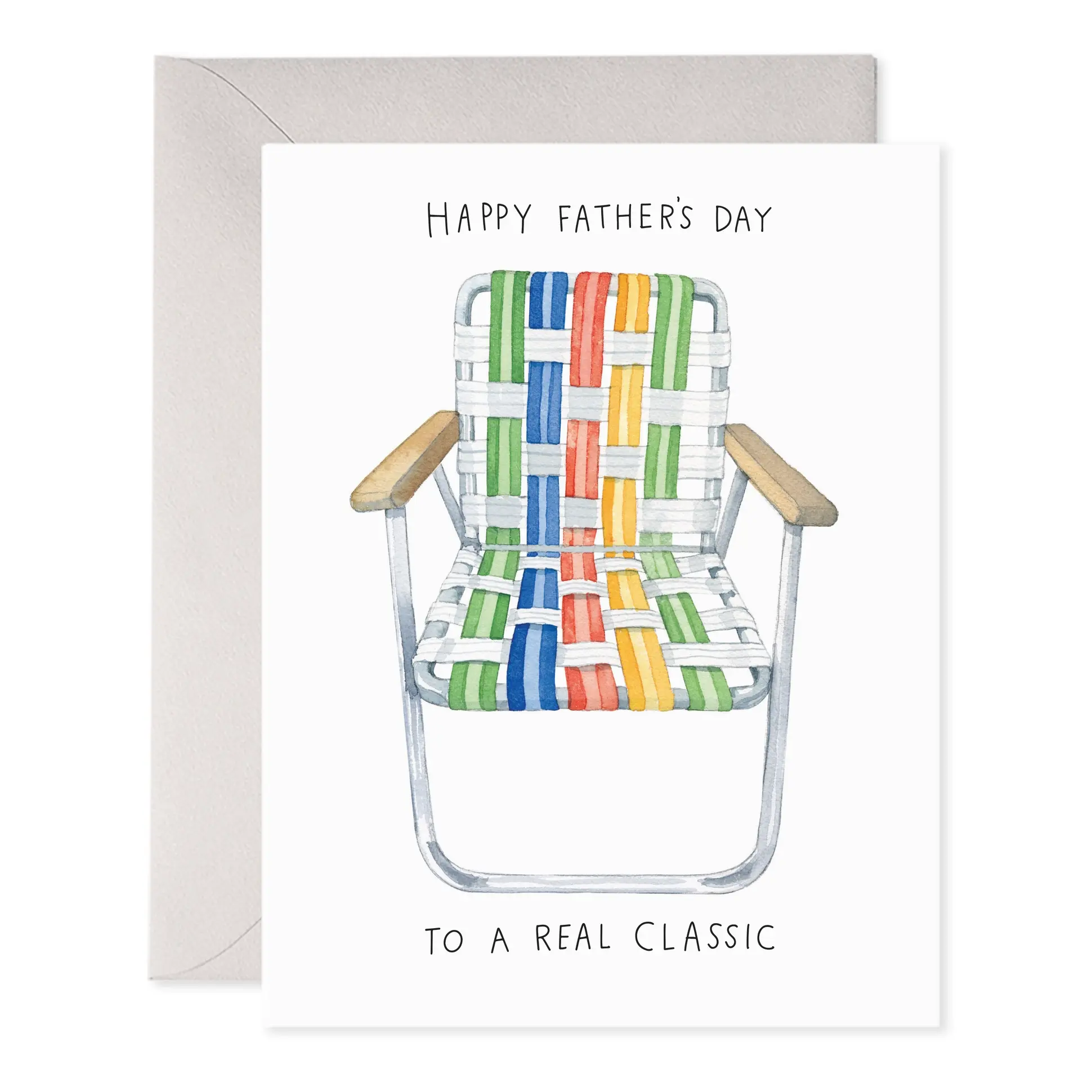 E. Frances Paper Studio - EF EFGCFD0017 - Lawn Chair Real Classic Father's Day Card