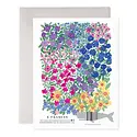 E. Frances Paper Studio - EF EFGCMD0035 - Love You Grandma Flower Frame Mother's Day Card