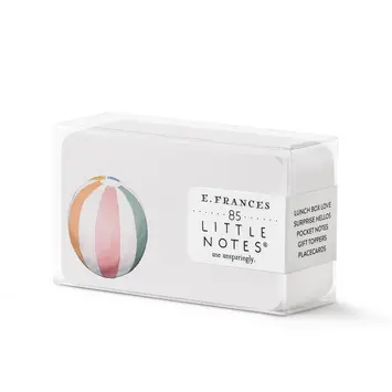 E. Frances Paper Studio - EF EF ECBS - Beach Ball Little Notes, set of 85