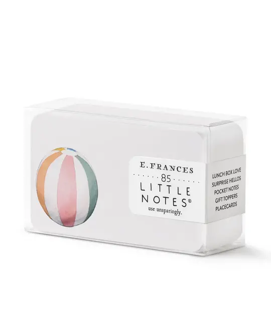 E. Frances Paper Studio - EF EF ECBS - Beach Ball Little Notes, set of 85