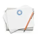 E. Frances Paper Studio - EF EF NSBL - Blue Sunshine Flat Notes Boxed, Set of 8
