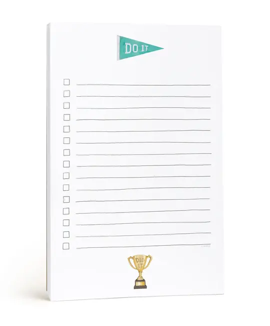 E. Frances Paper Studio - EF EF NP - Do It Penent and Trophy Check List Notepad
