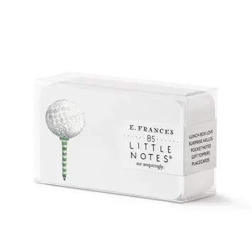 E. Frances Paper Studio - EF EF ECBS - Golf Tee Little Notes, set of 85