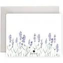 E. Frances Paper Studio - EF EF NSBL - Lavender Flat Notes Boxed, Set of 8