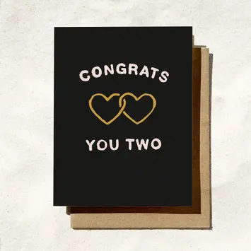 Daydream Prints - DP DPGCWE0001 - Congrats You Two