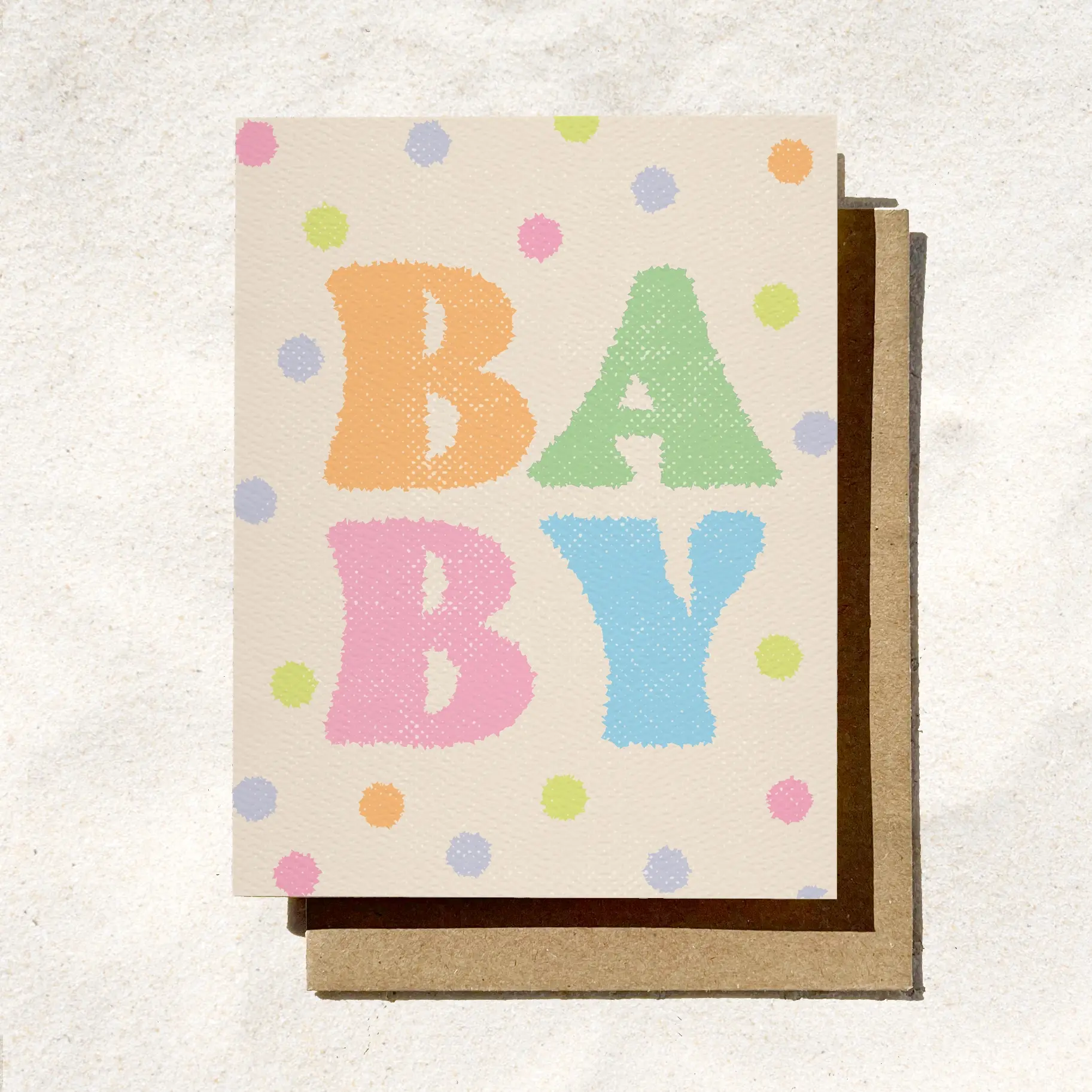 Daydream Prints - DP DPGCBA0003 - Colorful Baby Card