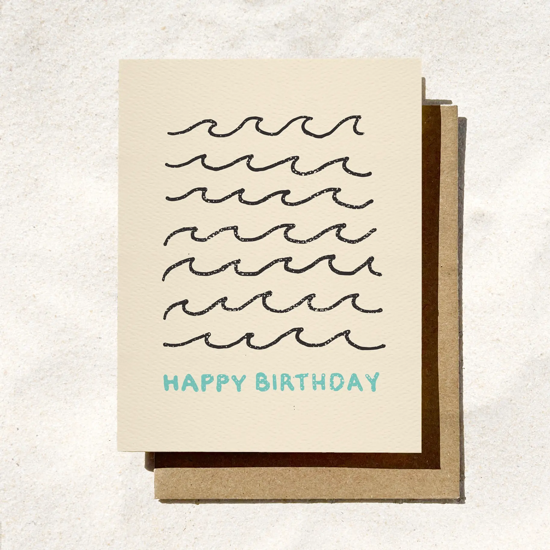 Daydream Prints - DP DPGCBI0020 - Waves Birthday Card