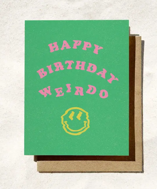 Daydream Prints - DP DPGCBI0018 - Weirdo Birthday Card