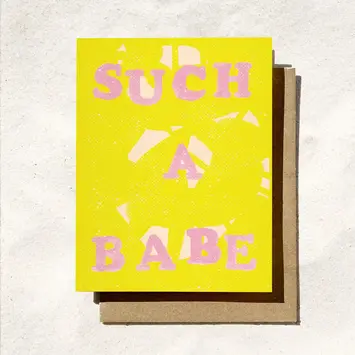 Daydream Prints - DP DPGCLO0005 - Such a Babe Card