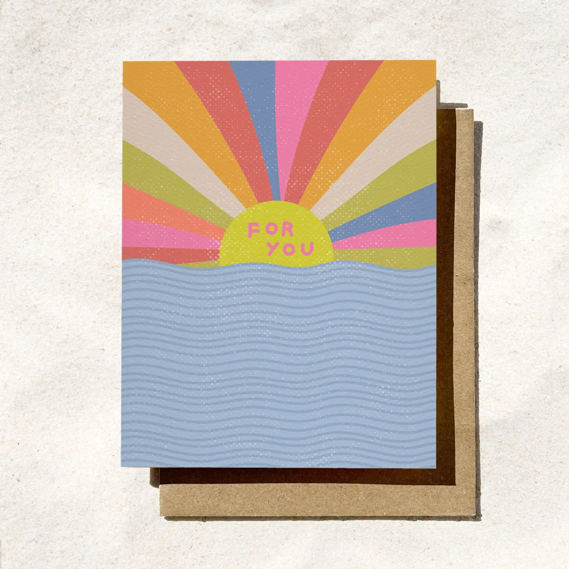 Daydream Prints - DP DPGCMI0007 - For You Ocean Sunset Sunrise Card