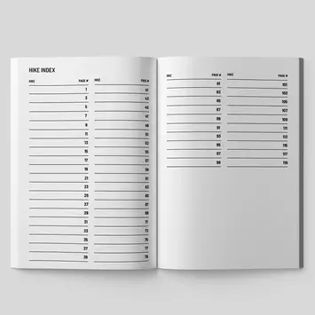 Timeside - TI TI NBGU - Hikes Remembered, A Hiking Log Journal Guided Notebook